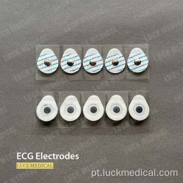 Patch de eletrodo ECG descartável médico